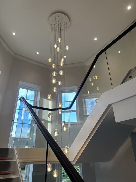 Electrical installation project - lighting and interior