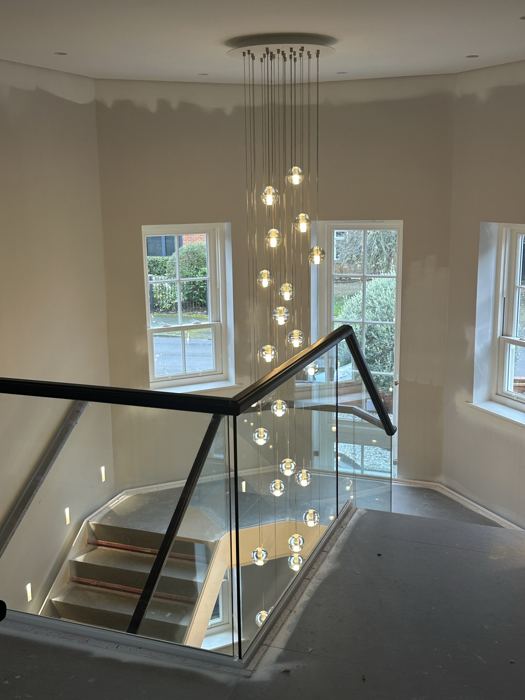 Electrical installation project - lighting and interior