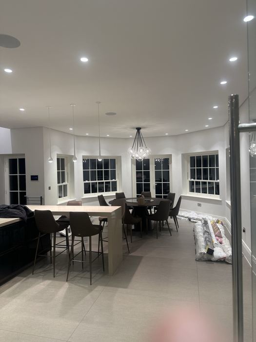 Electrical installation project - lighting and interior