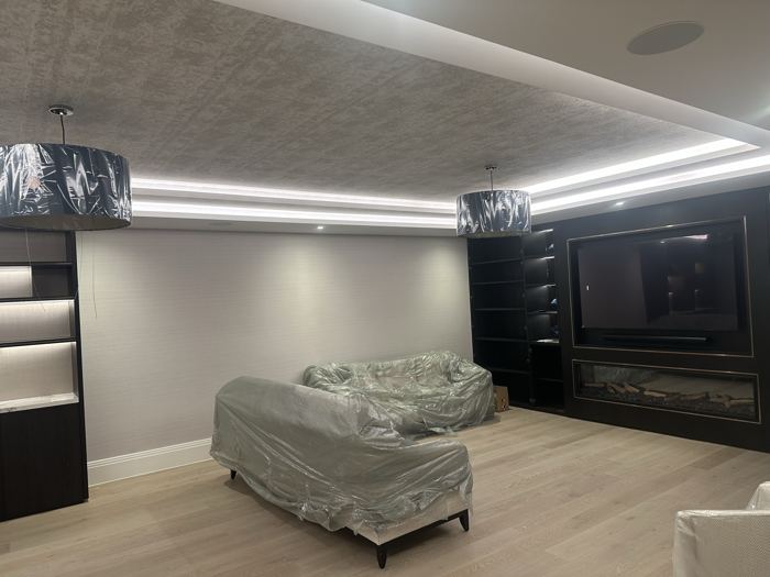 Electrical installation project - lighting and interior