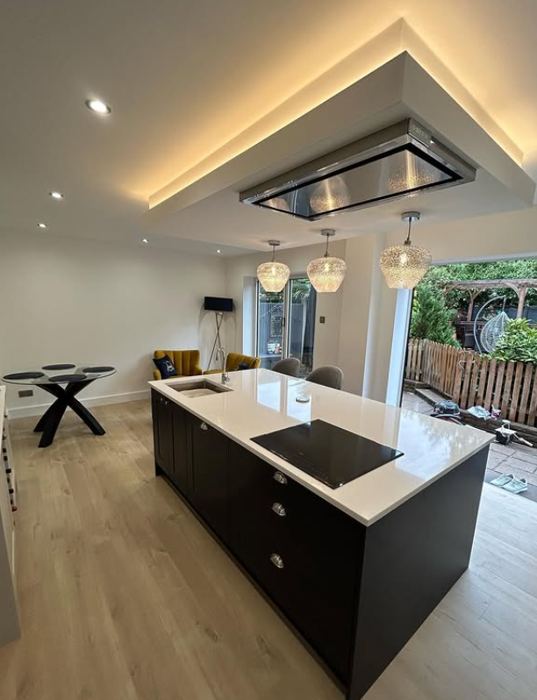 Electrical installation project - lighting and interior